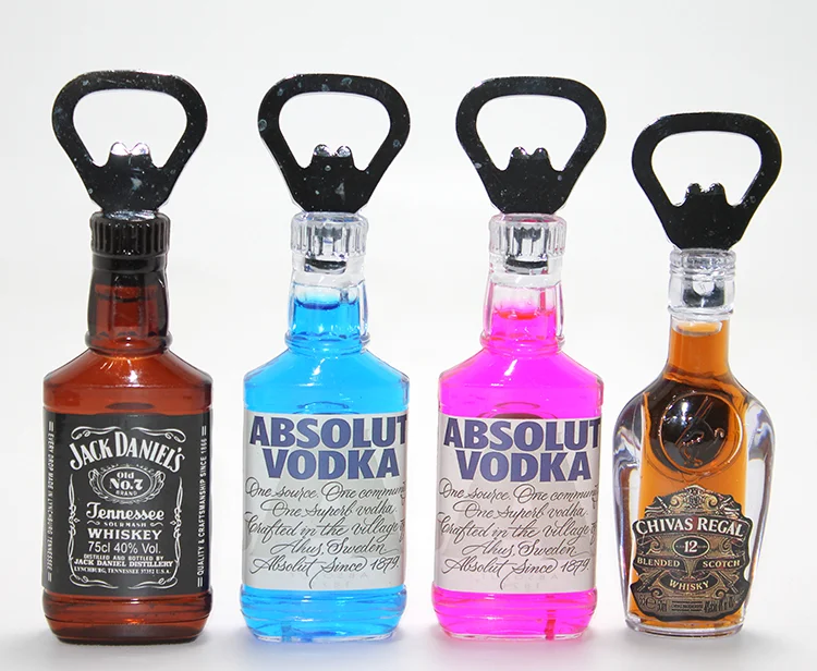 İkonik İçki Şişesi Tasarımlı Magnetli Şişe Açacağı Alk4602