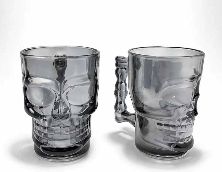 2'Li Cam Kurukafa Kupa Bardak Seti Alk5114