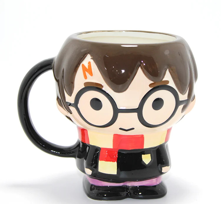 3D Harry Potter Tasarım Porselen Kupa Bardak Alk4515