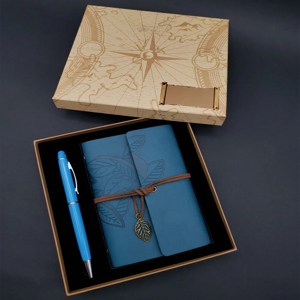 Toptan Defter Kalem Mavi Set