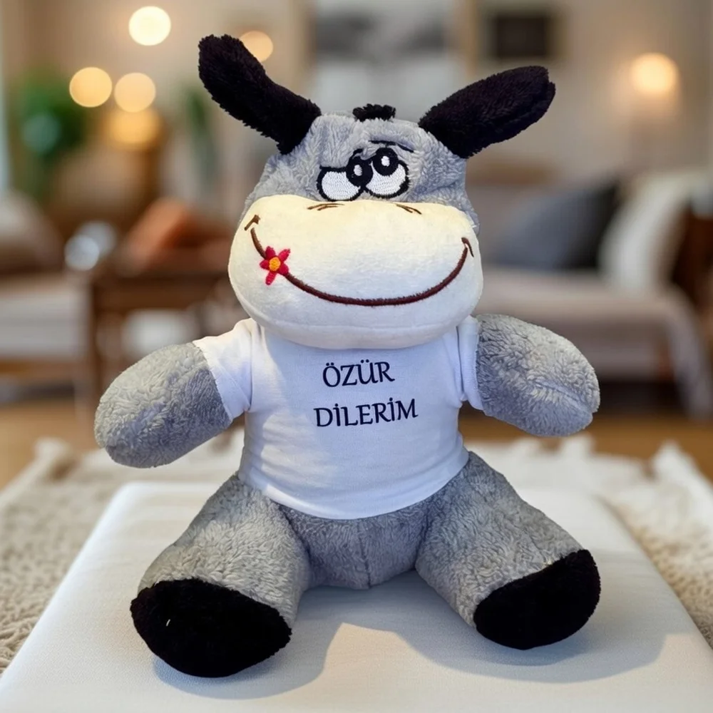 Toptan Özür Dilerim Peluş Eşek Oyuncak