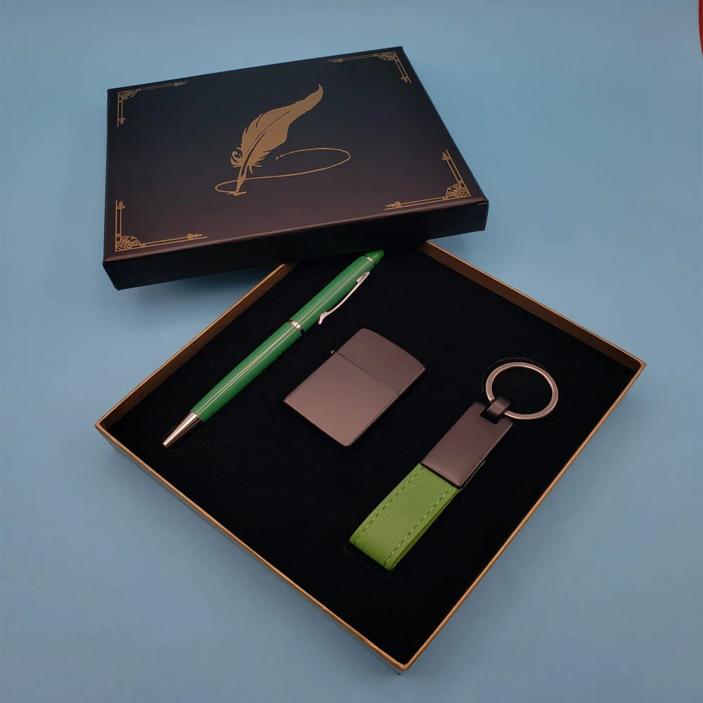 Toptan Çakmak ve Yeşil Kalem Anahtarlık