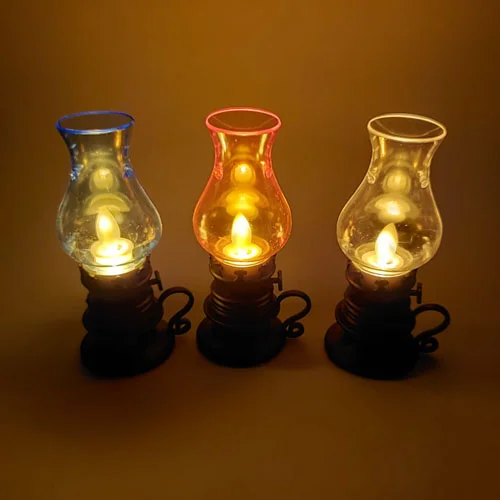 Toptan Nostaljik Plastik Pilli Gaz Lambasi