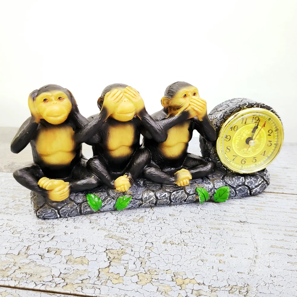 Toptan Görmedim Duymadim Bilmiyorum Saatli Maymun