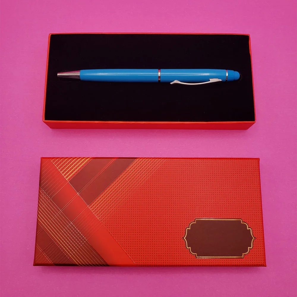 Toptan Metal Turkuaz Kalem