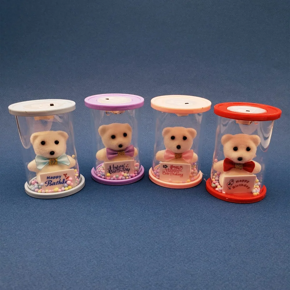 Toptan Happy Birthday Işıklı Ayıcık