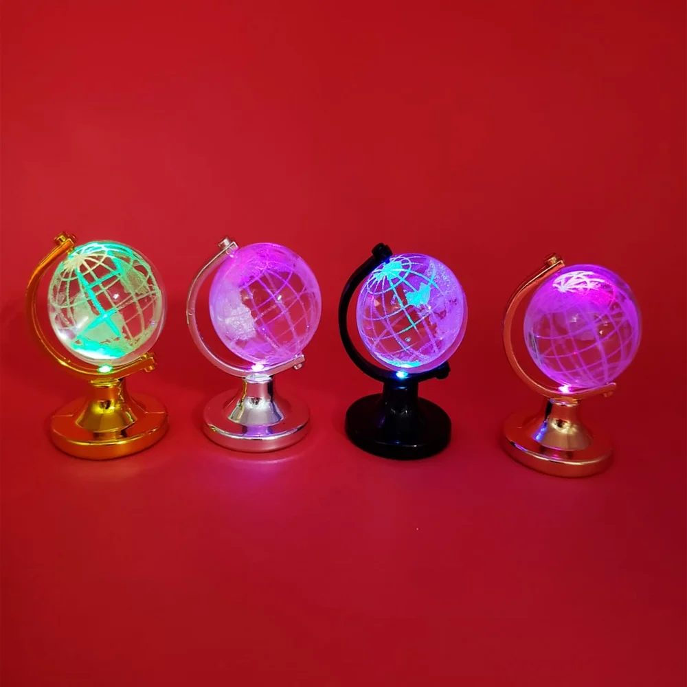 Toptan Mini Işıklı Cam Kristal Dünya
