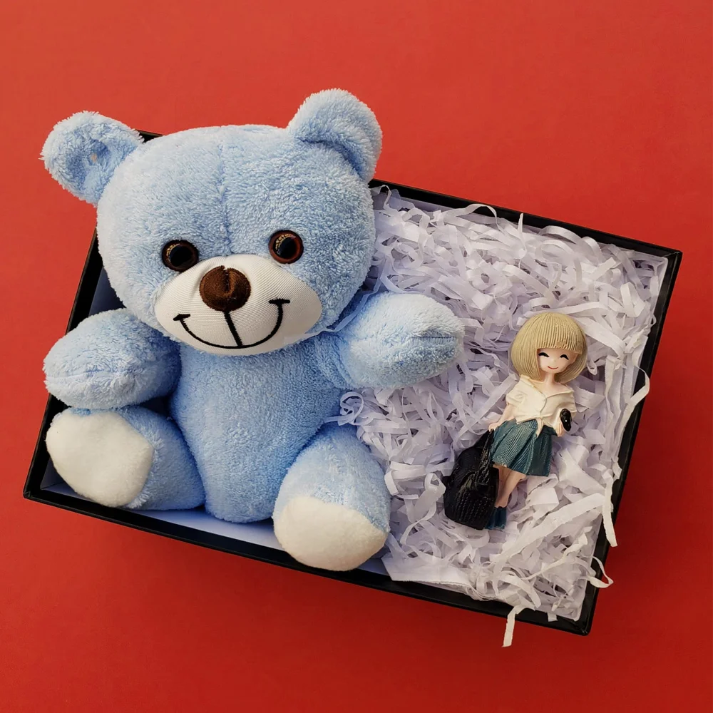 Toptan Hostes Biblo ve Peluş Ayıcık Seti