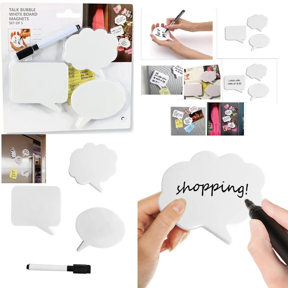 Toptan Kalemli Konuşma Balonu Tasarımlı Magnet