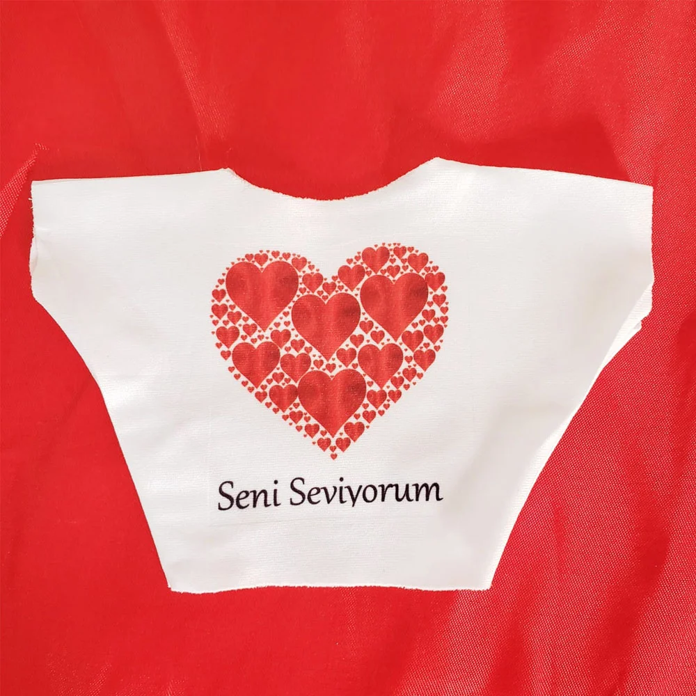 Toptan Seni Seviyorum Baskılı Tişört