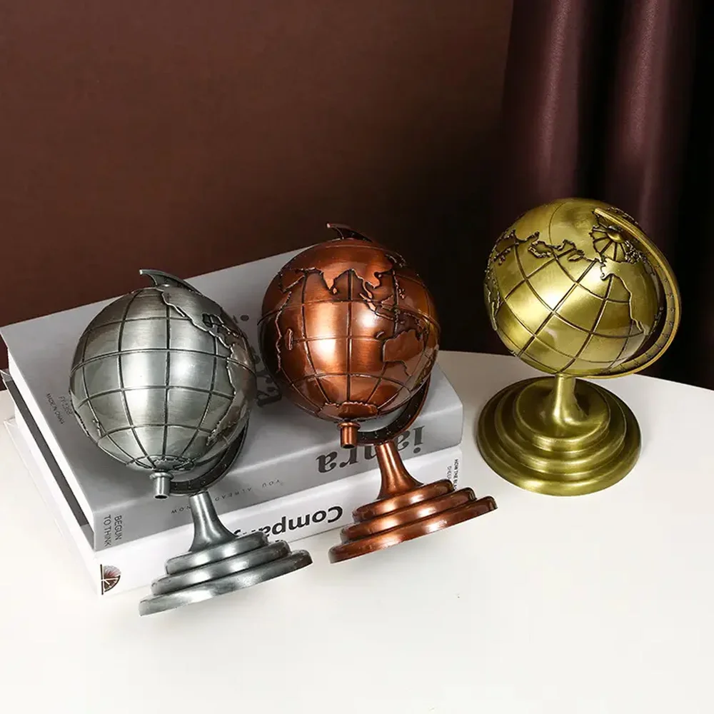 Toptan Küçük Boy Metal Dünya Küresi