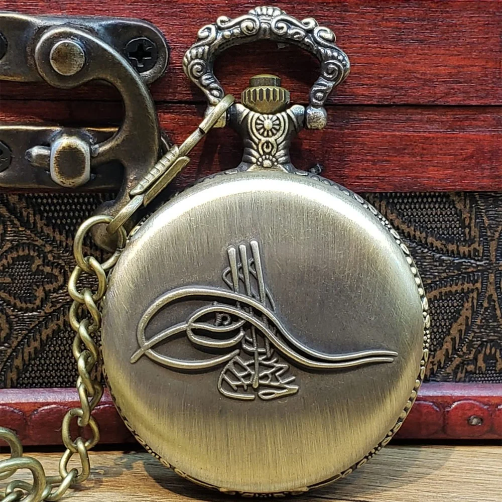 Toptan Osmanlı Tuğralı Köstekli Saat