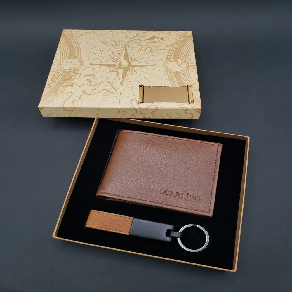 Toptan Erkeğe Cüzdan Anahtarlık Hediye Seti