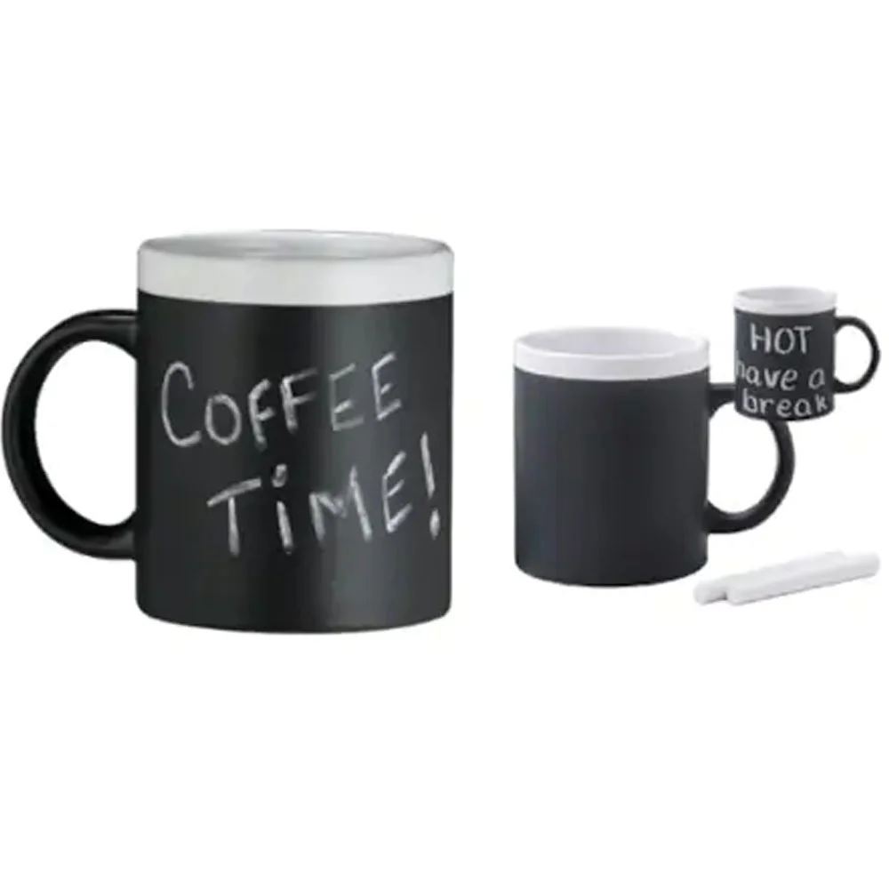 Toptan Tebeşirli Kupa Bardak