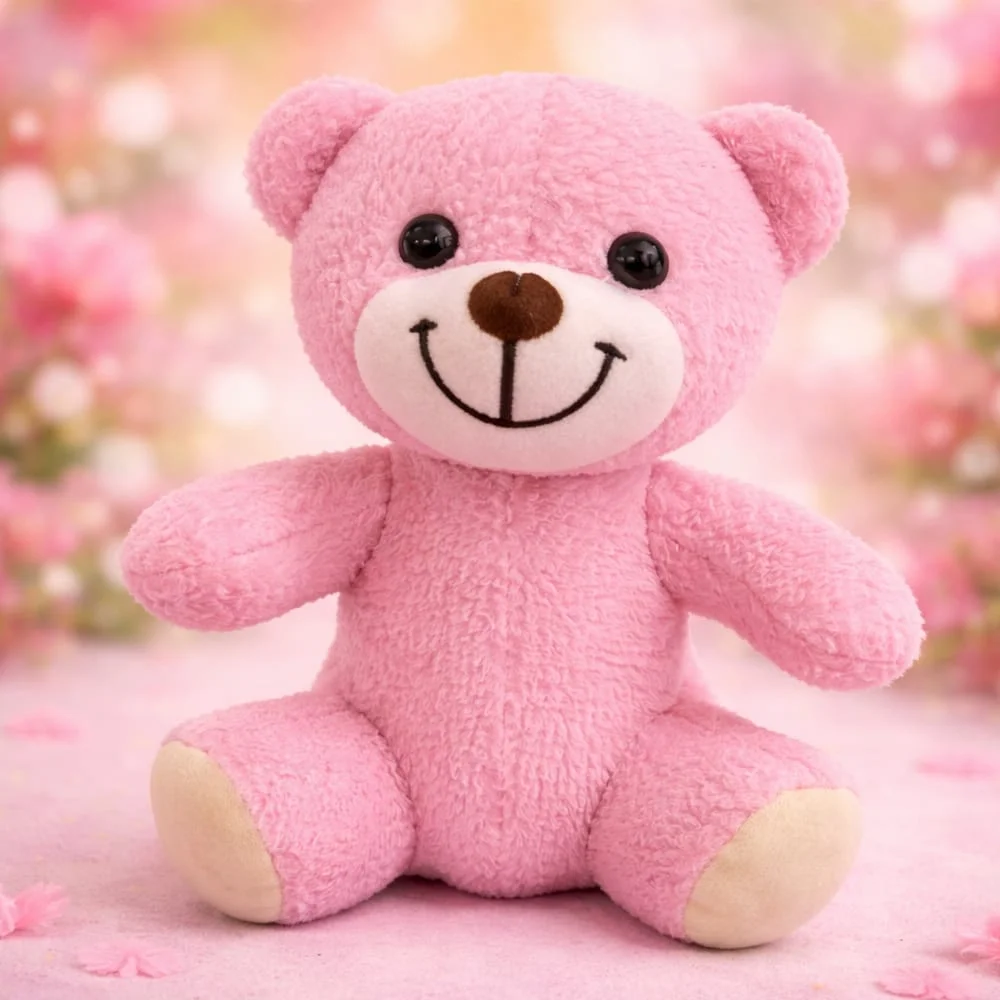 Toptan Pembe Peluş Oyuncak Ayıcık
