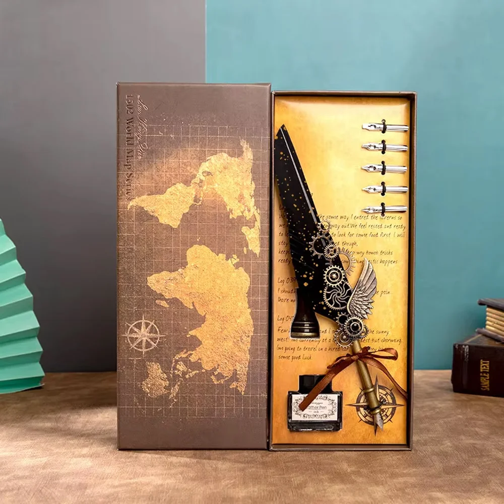 Toptan Siyah Mürekkepli Divit Kalem Seti