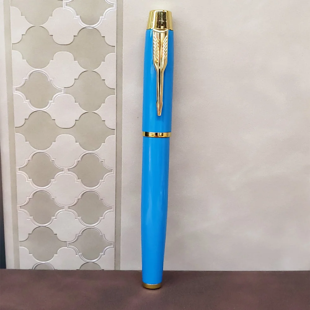 Toptan Turkuaz Metal Roller Kalem