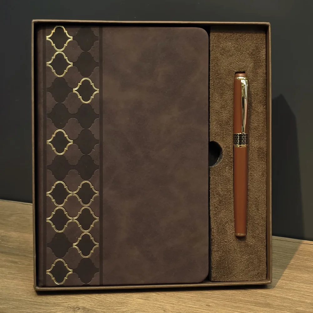 Toptan Lüks Kutulu Defter Kalem Set