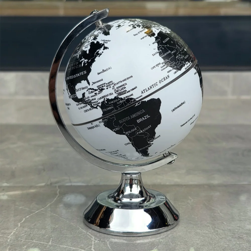 Toptan Metal Ayaklı Dünya Küresi