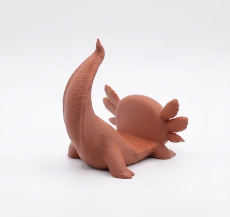 Axolotl Telefon Tutucusu - Sevimli 3D Baskı Figür