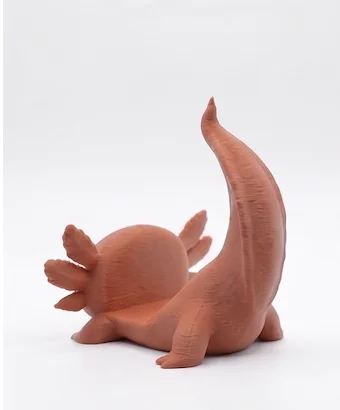 Axolotl Telefon Tutucusu - Sevimli 3D Baskı Figür