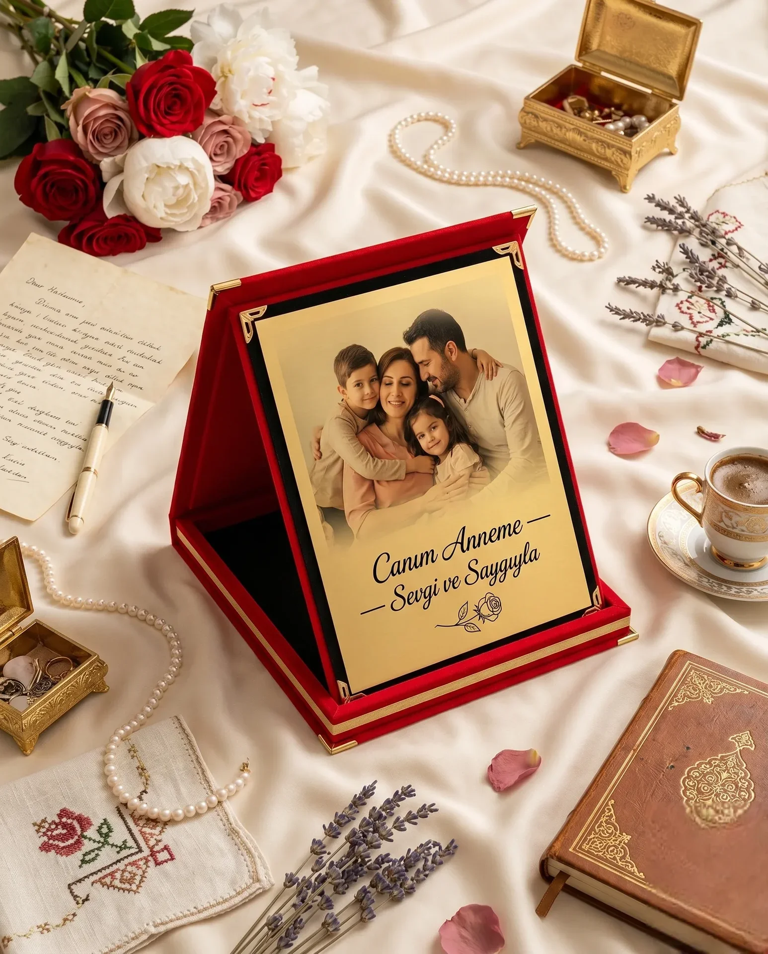 Anneanneme Albüm Plaket — Aile Anısı