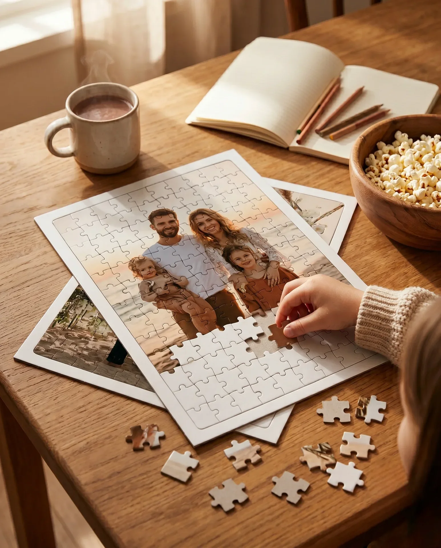 Puzzle A4 99 Parça — Fotoğraf Baskılı