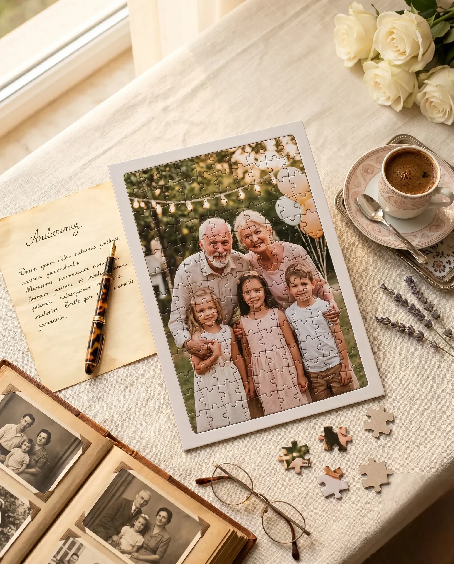 Puzzle A4 99 Parça — Fotoğraf Baskılı